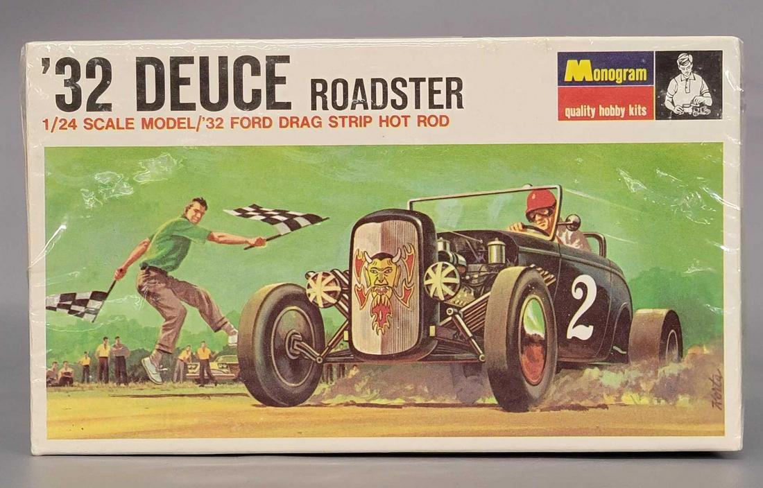 Monogram 1/24 Kit No. 6718 32 Ford Deuce Roadster (1 of 6)