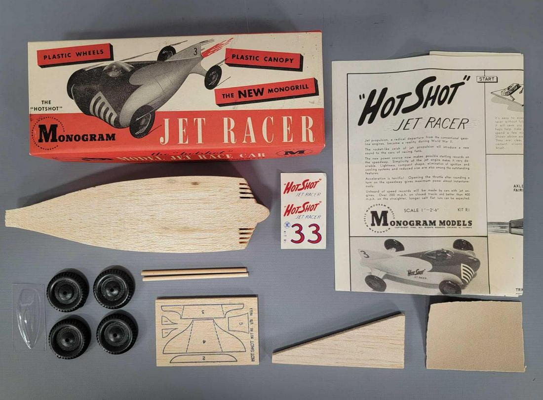 Monogram Models Kit No. R1 The Hotshot Jet Racer Mint (1 of 5)