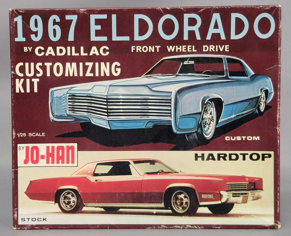 Unbuilt Jo-Han 1967 Cadillac Eldorado Customizing Kit (1 of 7)