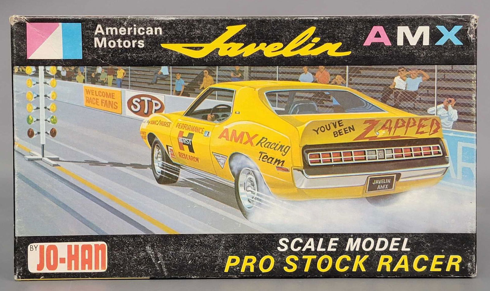 Unbuilt Jo-Han AMC Javelin AMX Pro Stock Racer model (1 of 6)