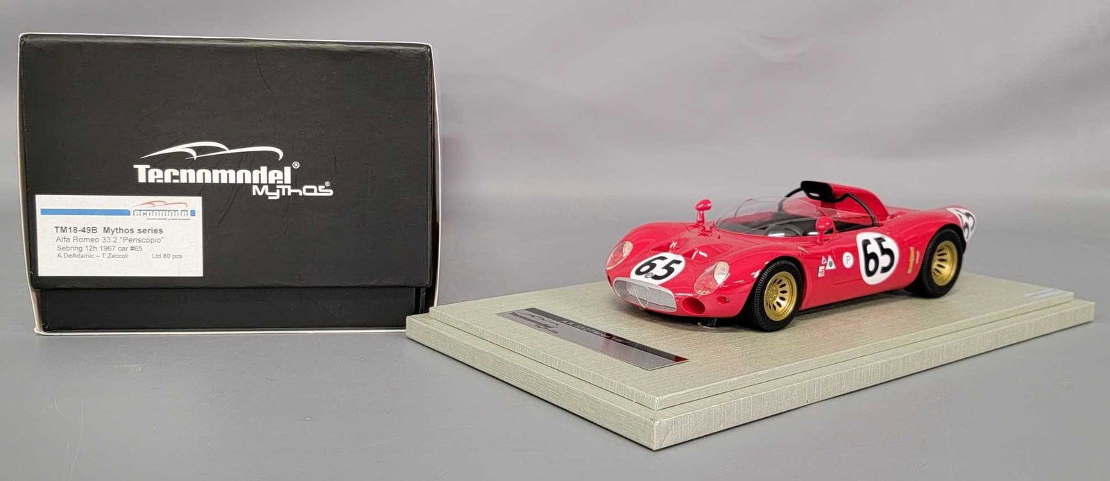 Technomodel Mythos M18-49B Alfa Romeo 33.2 Periscopio (1 of 8)