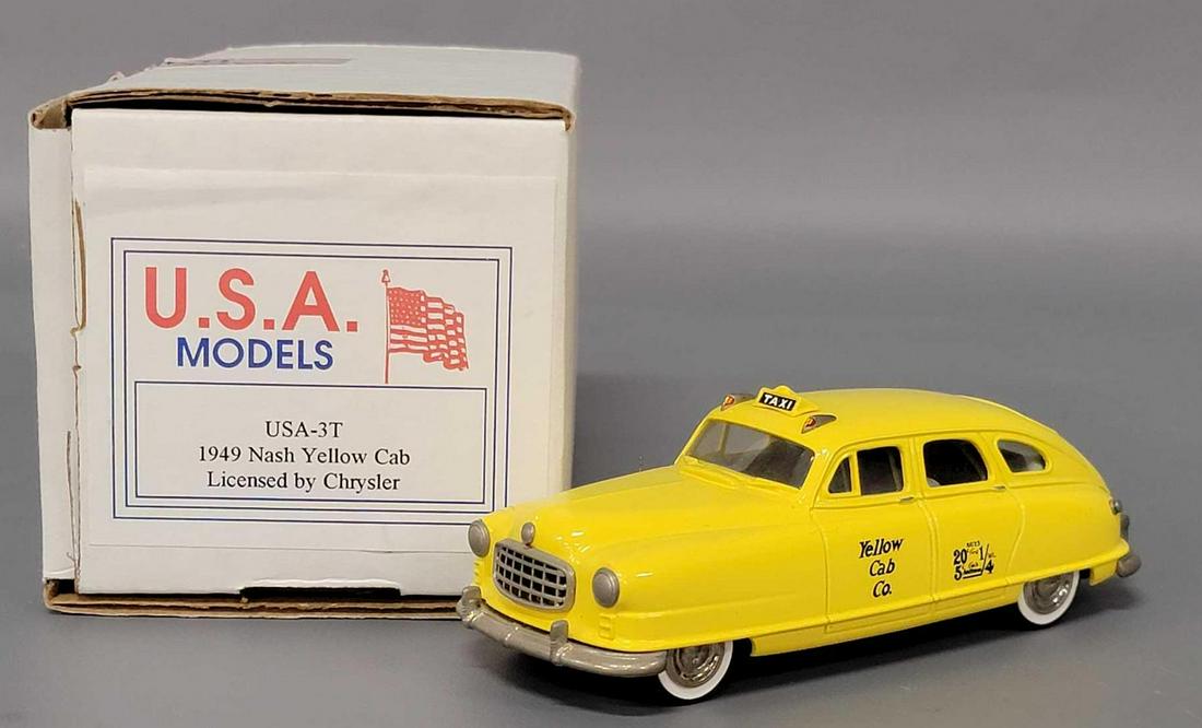USA Models 1949 Nash Yellow Cab 1/43 scale model (1 of 7)