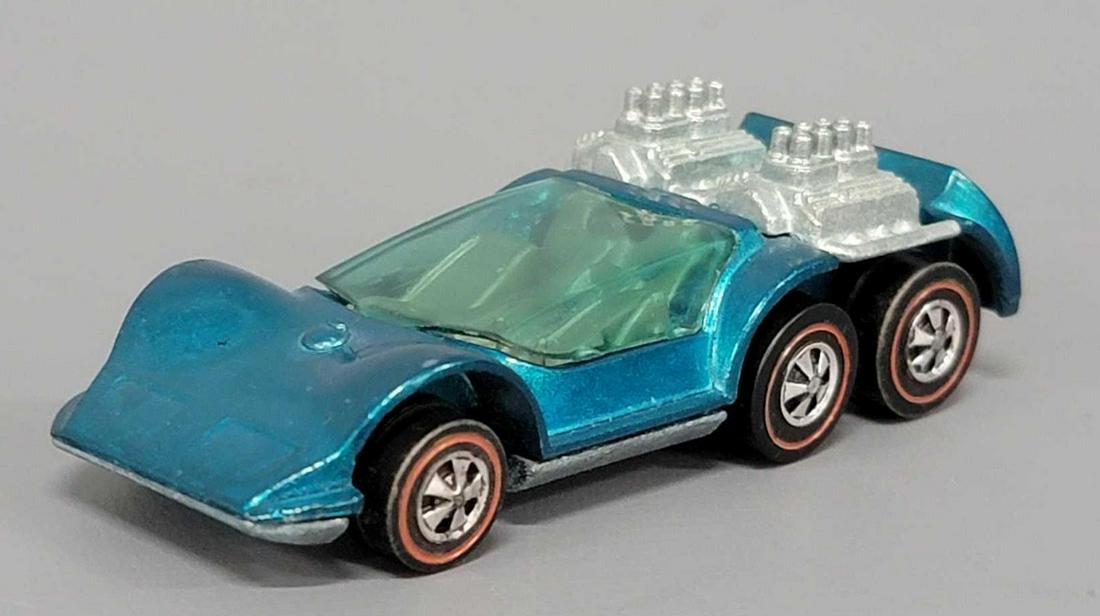 Hot Wheels Redline Aqua Six Shooter (1 of 7)