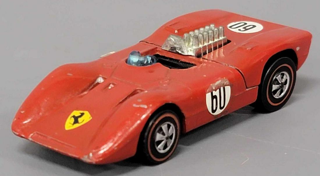Hot Wheels Redline Red Enamel Ferrari 312p (1 of 8)