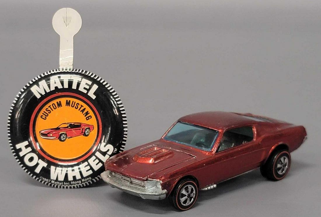 Hot Wheels Redline HK red with dark interior Custom (1 of 9)