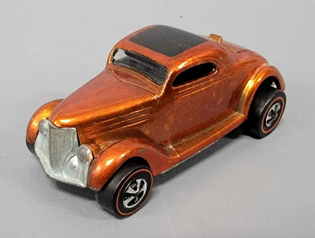 Hot Wheels Redline Orange Classic 36 Ford Coupe (1 of 8)
