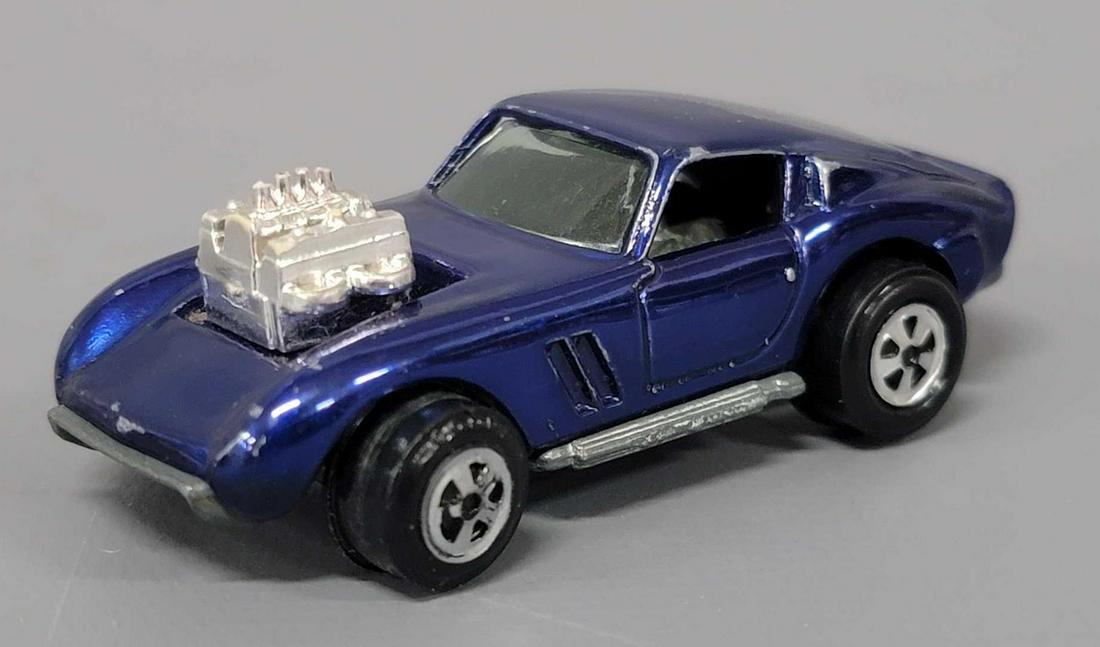 Topper Johnny Lightning Blue Frantic Ferrari (1 of 7)