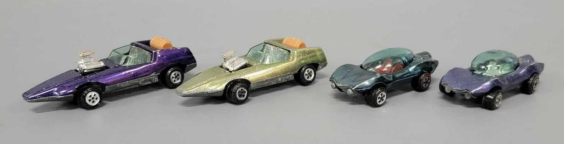 Four Topper Johnny Lightning die cast cars  two each (1 of 7)