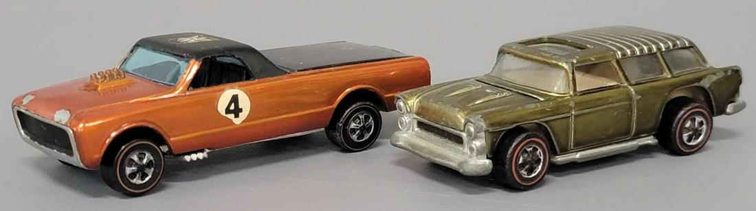 Group of two Hot Wheels Redlines Custom Fleetside and (1 of 8)