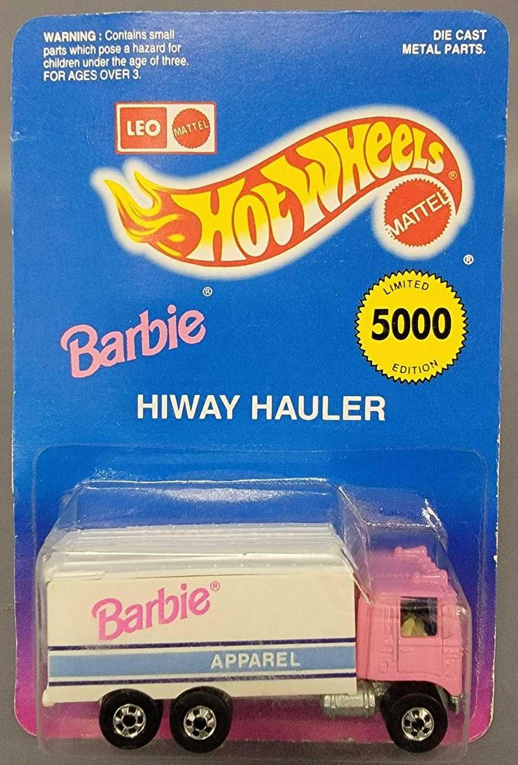 Leo Mattel Hot Wheels Barbie Hiway Hauler on card - Oct 09, 2021