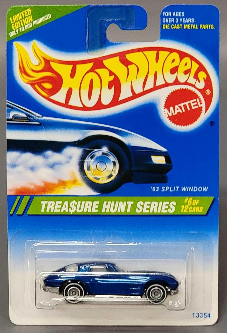 1995 Hot Wheels Treasure Hunt 63 Split Window Carded (1 of 7)