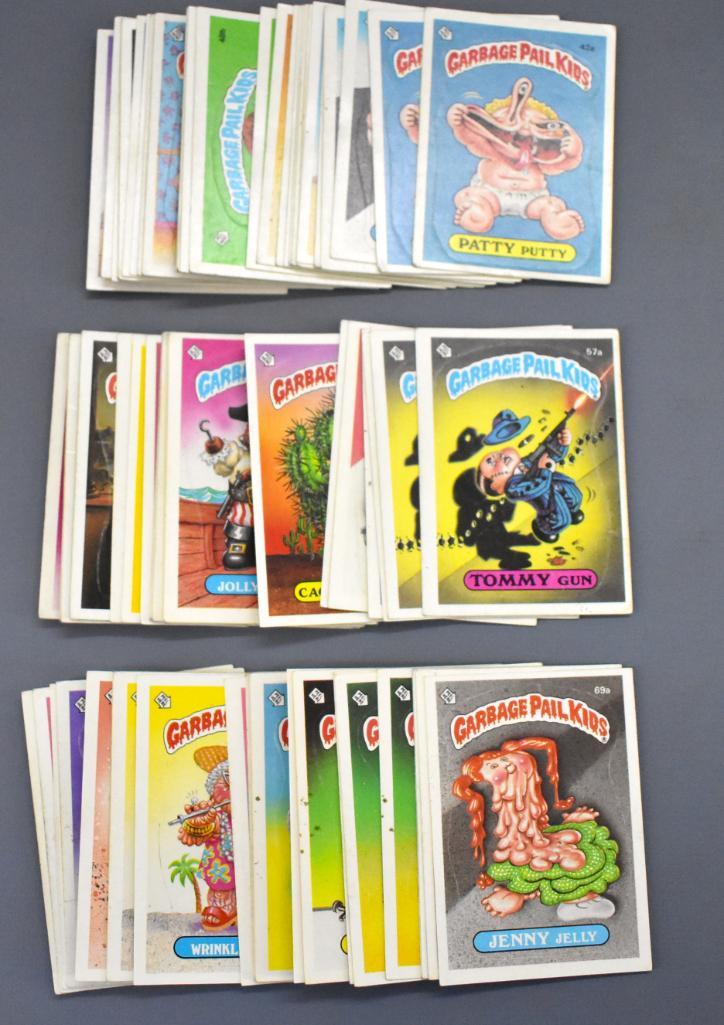 Complete Set of Series 2 Topps Garbage Pail Kids: Complete Set of Series 2 Topps Garbage Pail Kids. Set is complete , it is in good condition but cards do have minor edge and corner wear throughout. The few checklist cards that are here have all been