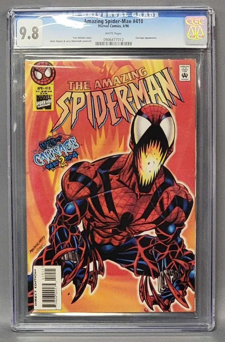 CGC 9.8 Amazing Spiderman 410 Direct Edition 1st (1 of 3)