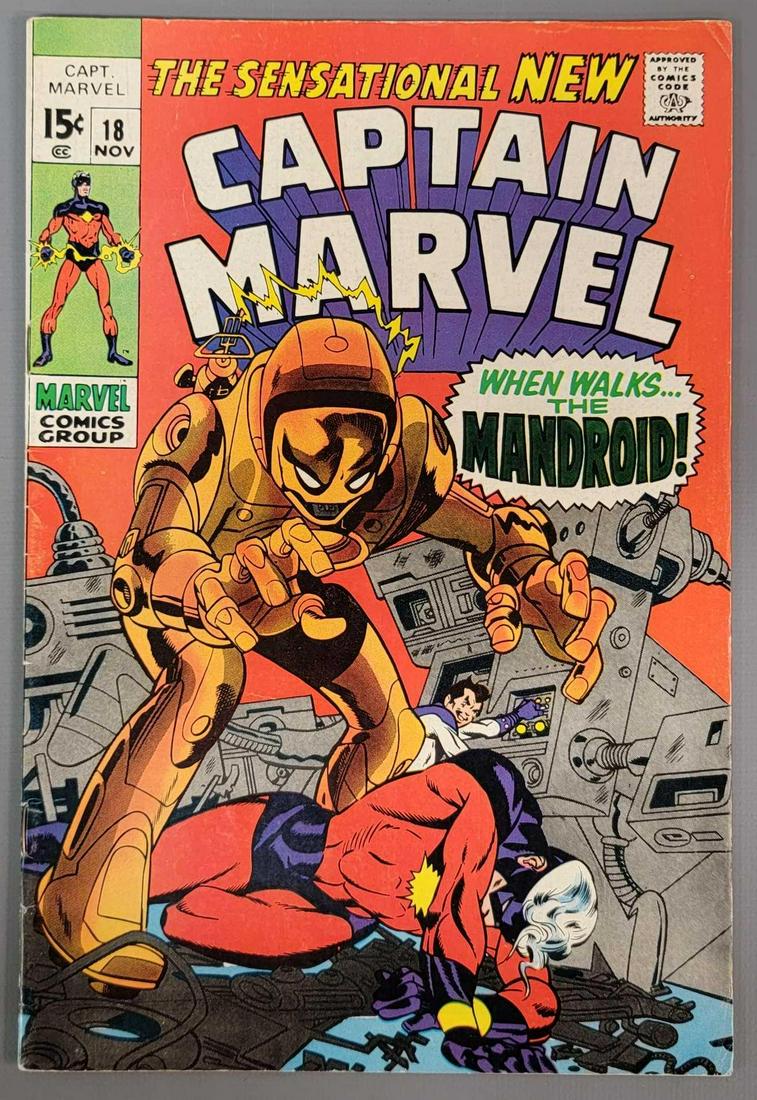 Marvel Comics Captain Marvel 18 (1 of 6)