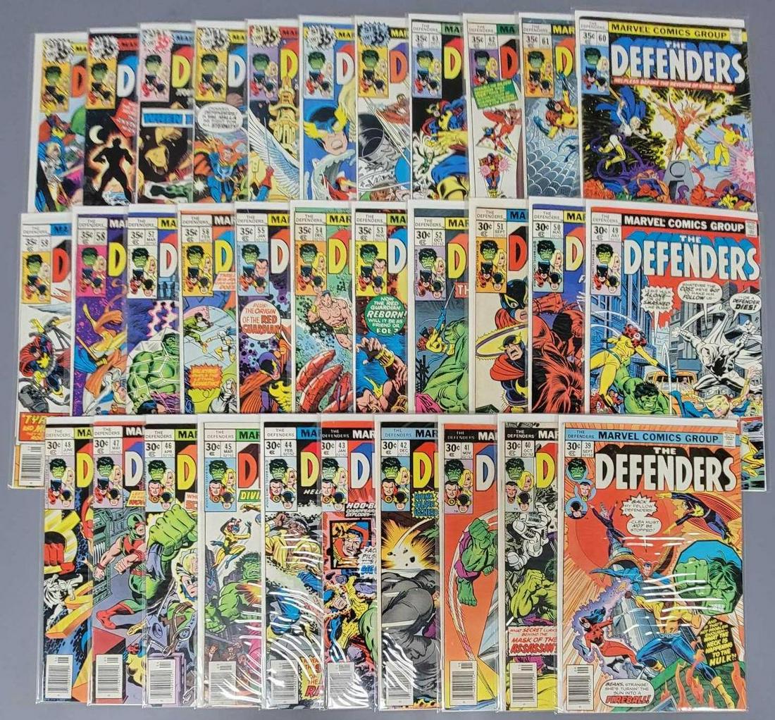 Marvel Comics The Defenders 39 through 70 Thirty-two (1 of 7)