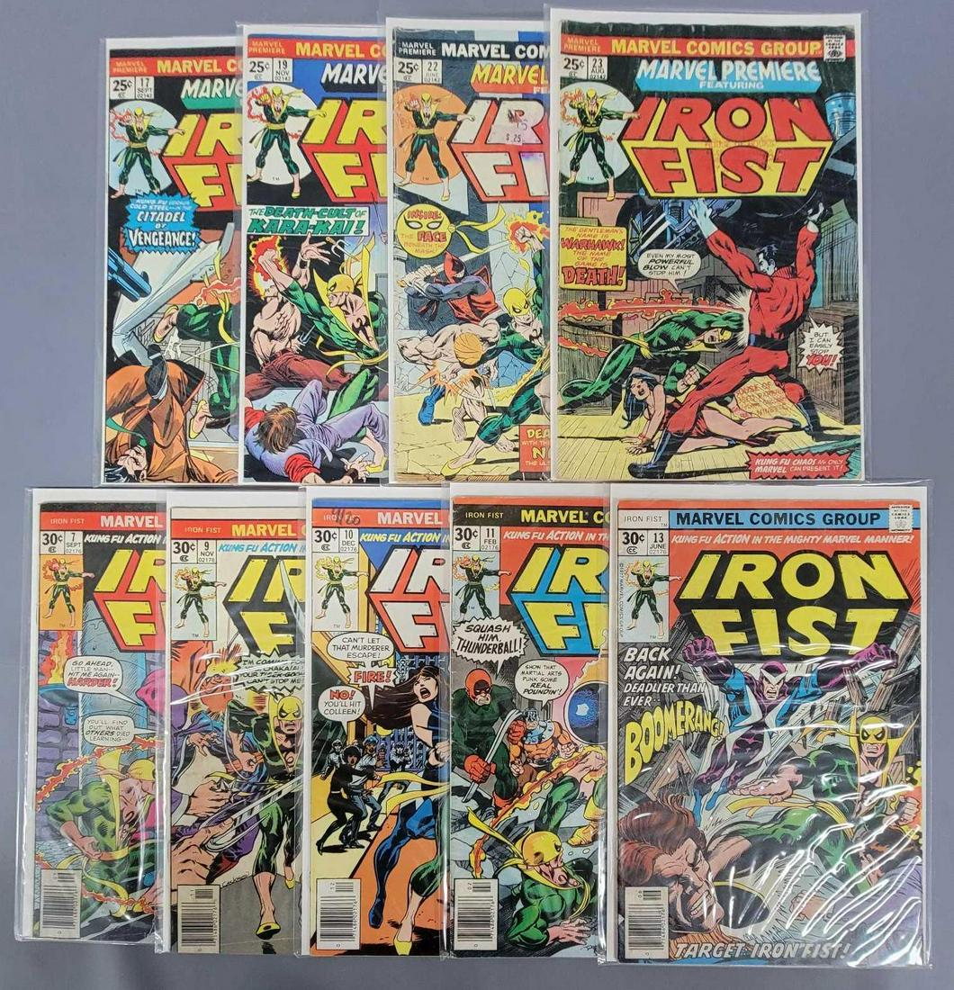 Marvel Comics Group Iron Fist titles nine issues (1 of 3)