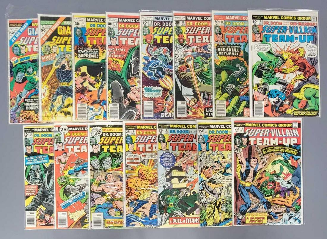 Marvel Comics Group Super-Villain Team-Up 2 though 14, (1 of 3)