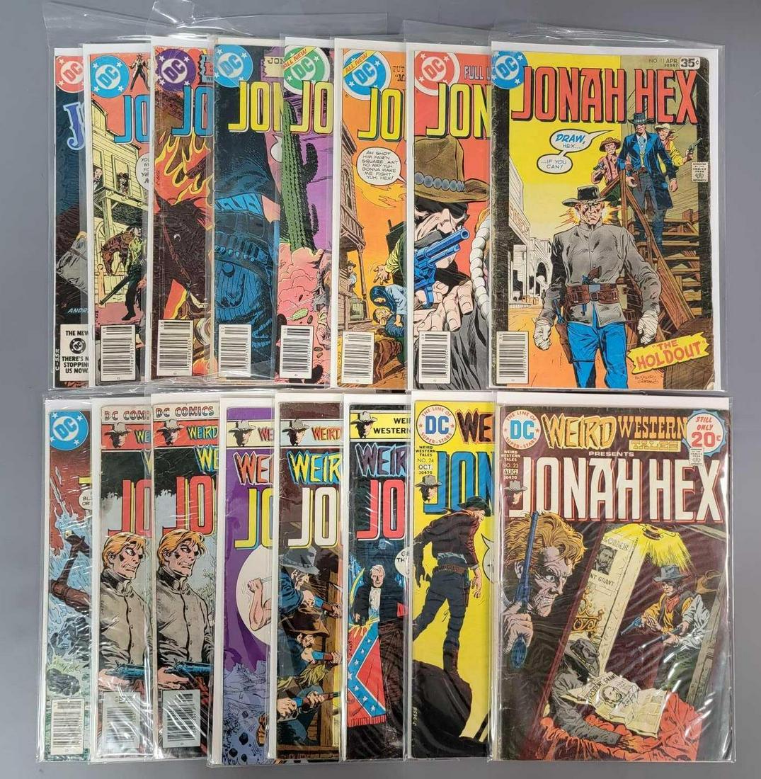 Sixteen DC Weird Western Tales and Jonah Hex comic (1 of 3)