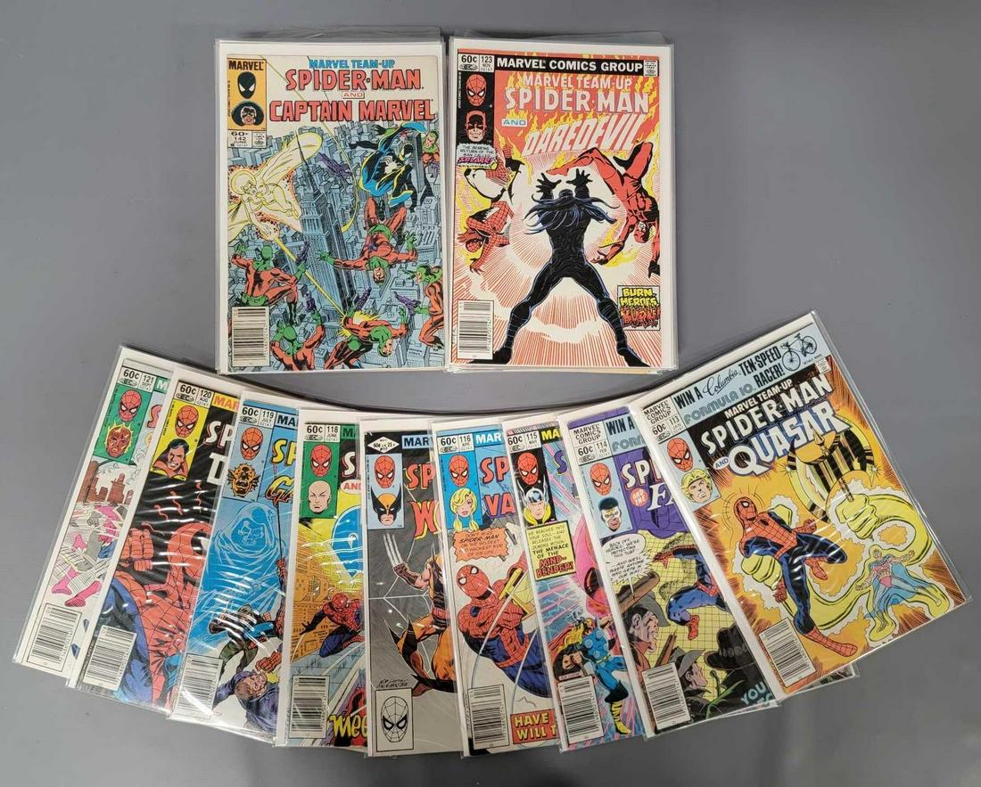 Forty Marvel Team Up comic books 113-150 Annual 2-7 (1 of 3)