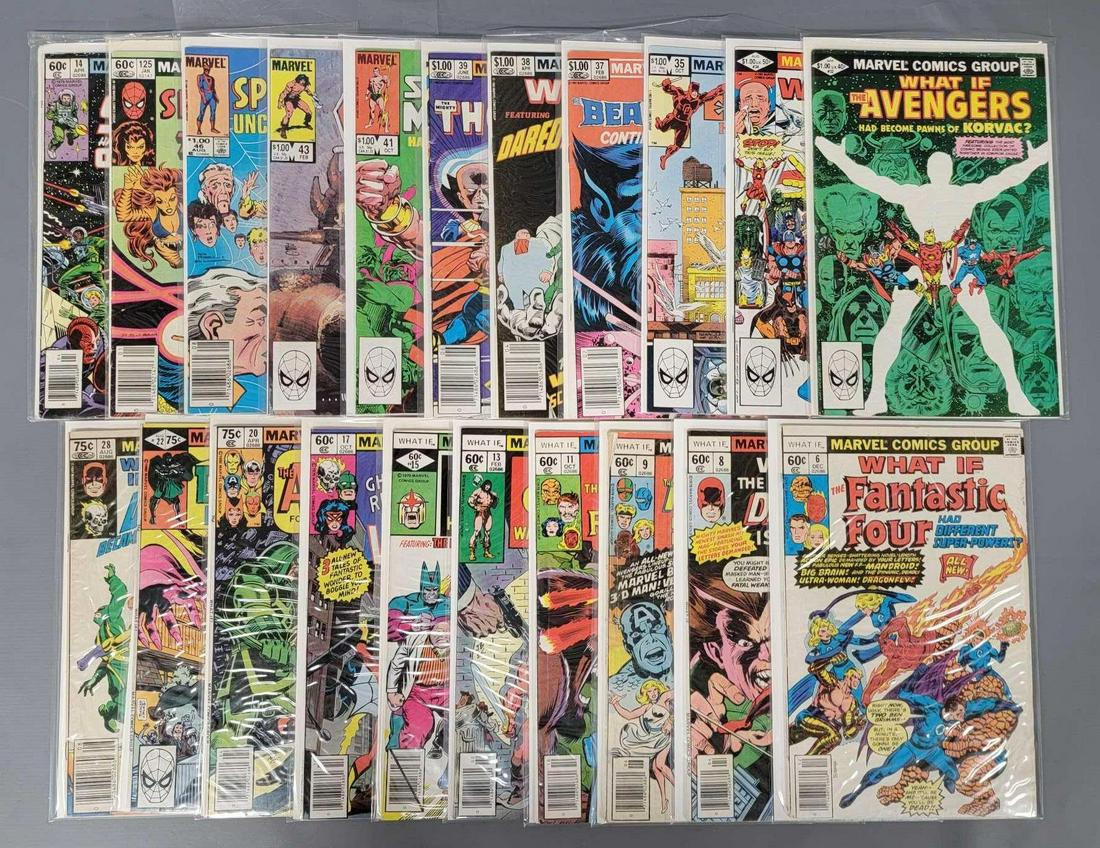 Twenty Marvel What If comic books 6-46 (1 of 5)