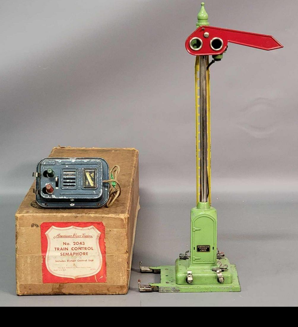 Prewar American Flyer Wide Gauge 2043 semphore 8141 (1 of 7)