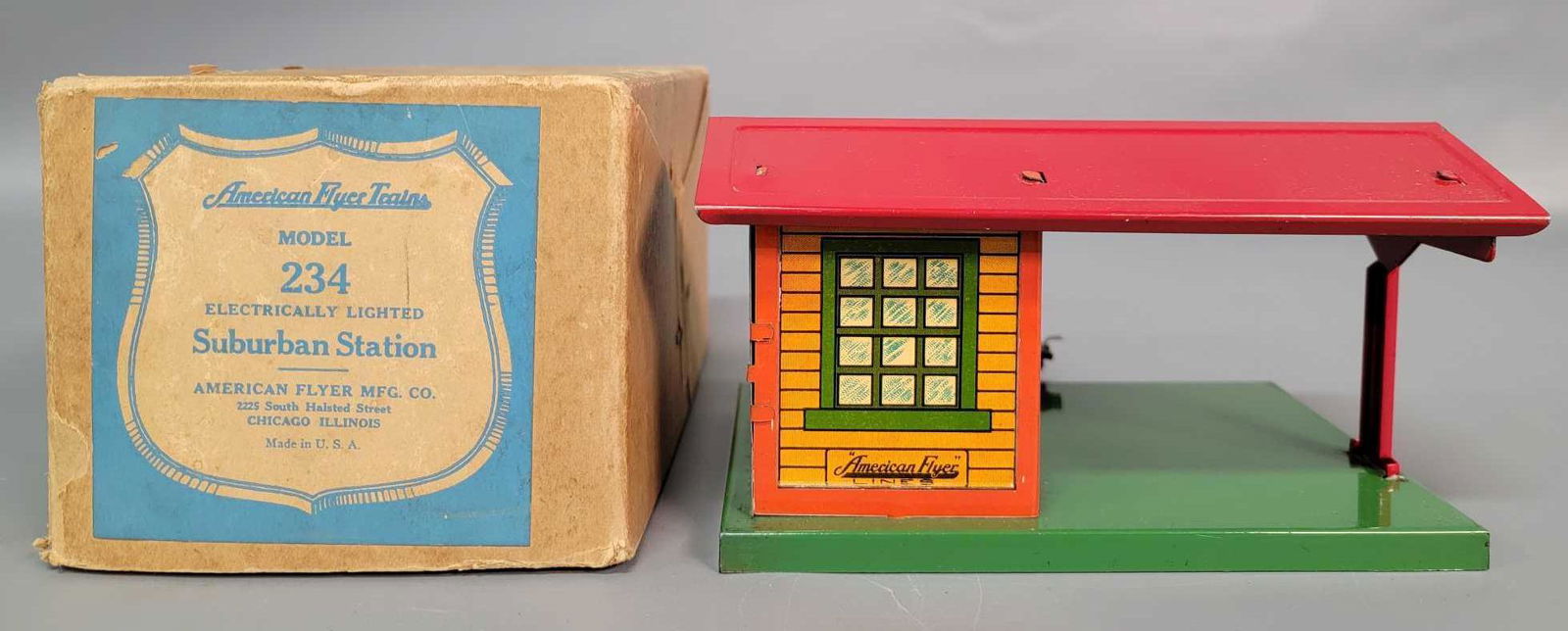 Prewar American Flyer Narrow Gauge 234 electrically (1 of 6)