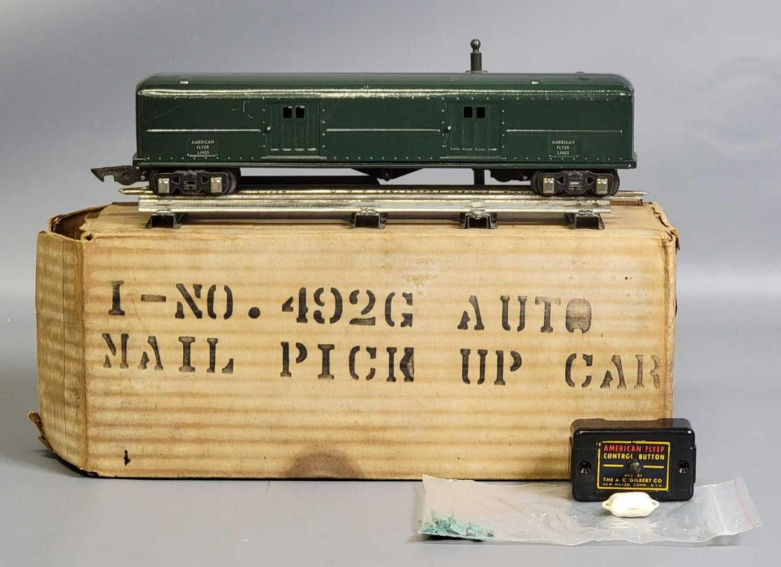 Prewar American Flyer Narrow Gauge 492G Auto Mail Pick (1 of 7)