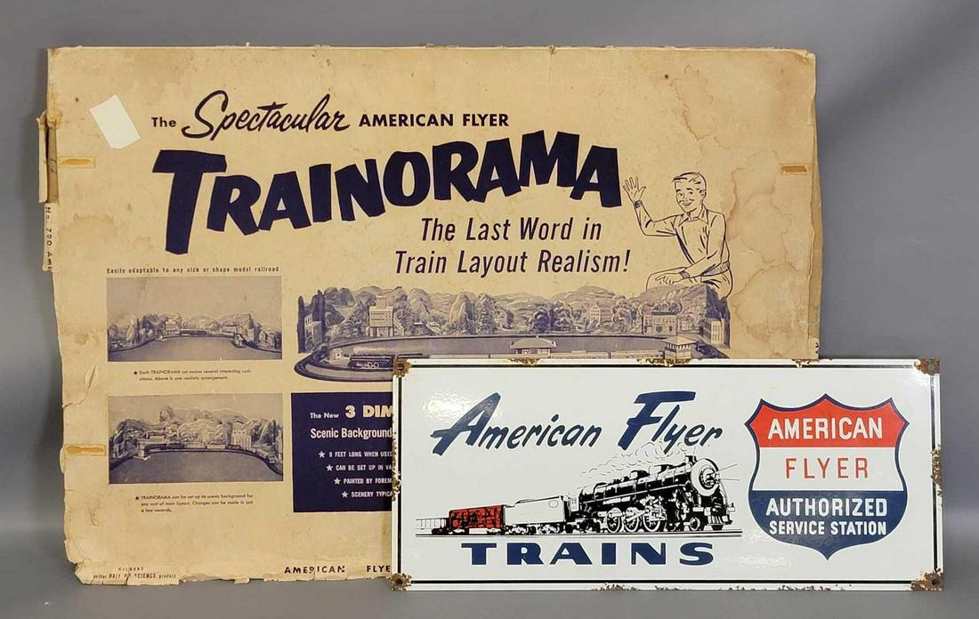 Postwar American Flyer S gauge 790 Trainorama layout (1 of 12)