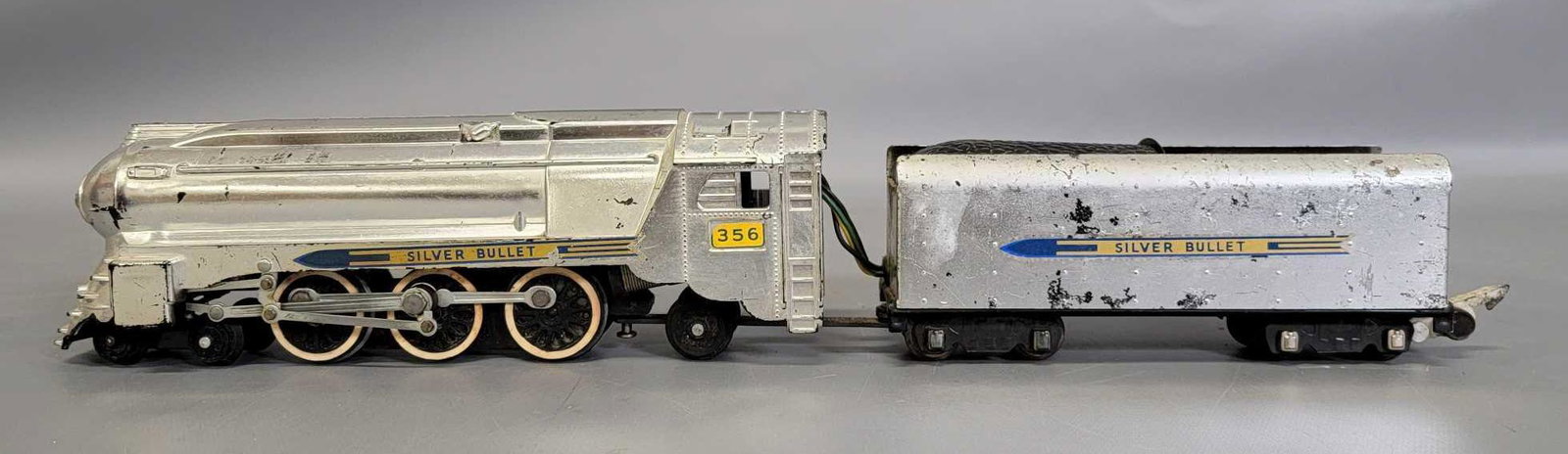 American Flyer postwar S gauge 356 Silver Bullet steam (1 of 6)