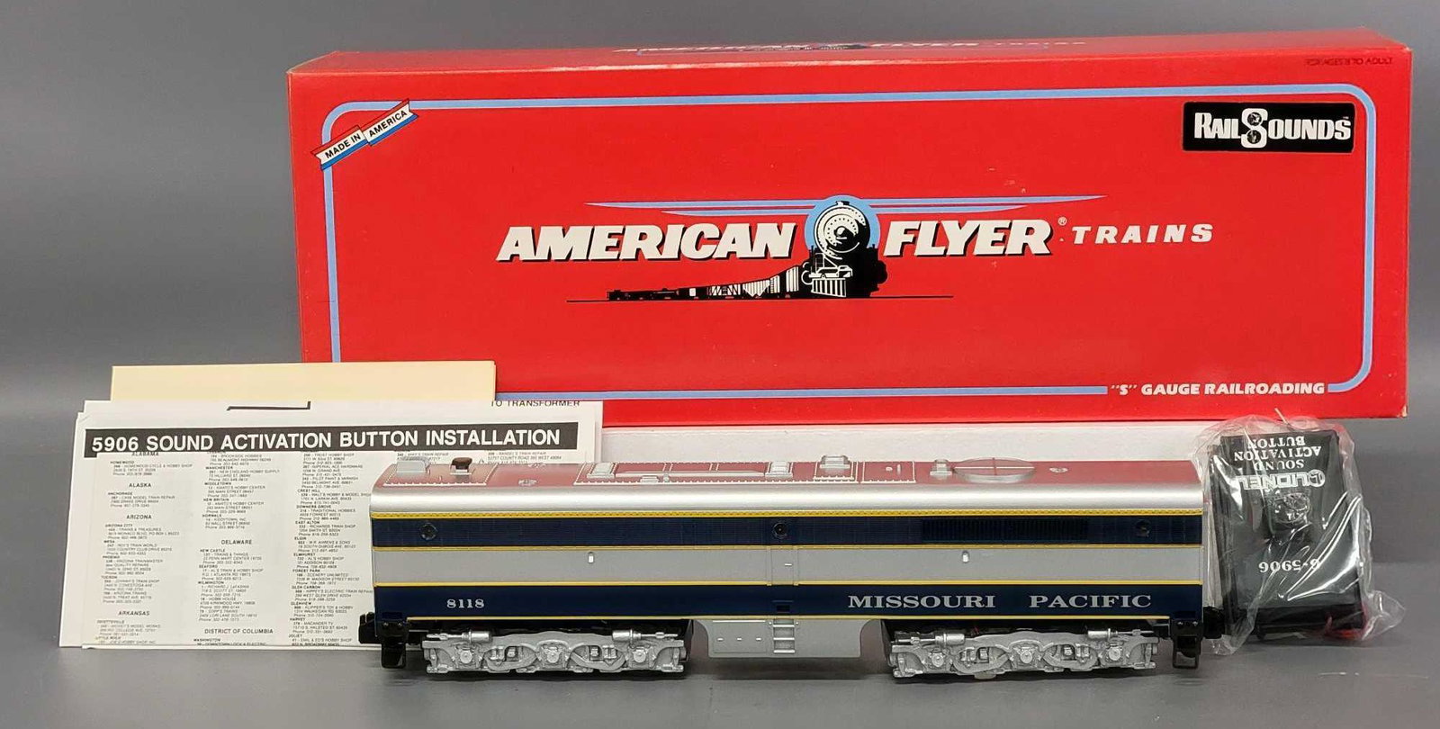 Modern era American Flyer S gauge 48118 Missouri (1 of 8)