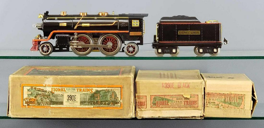 Lionel prewar standard gauge Outfit 390E steam (1 of 14)