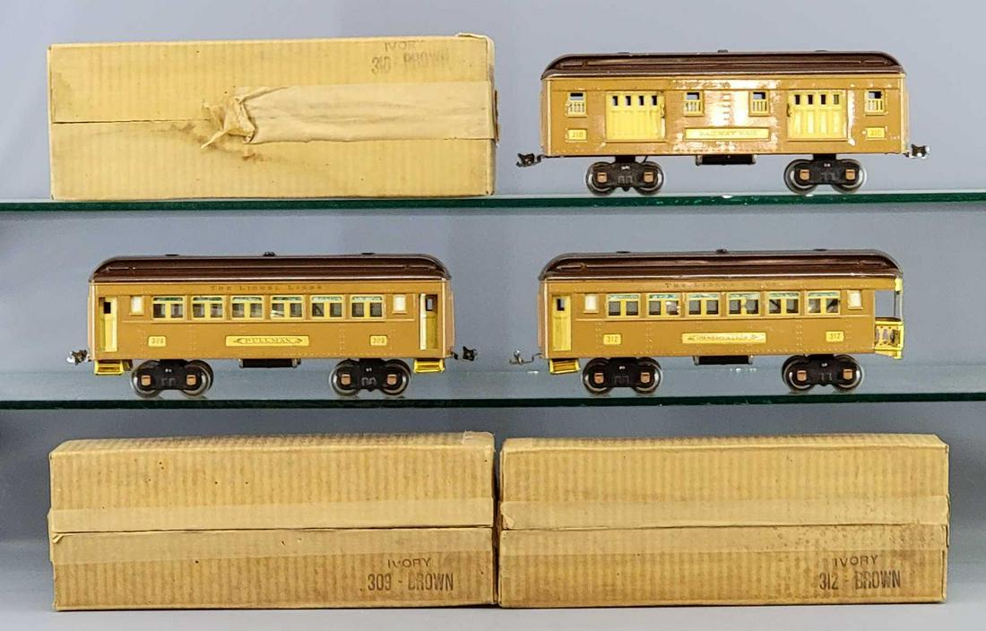 Lionel prewar standard gauge 309 310 312 passenger cars (1 of 7)