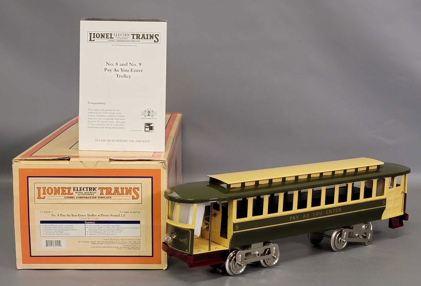 Lionel modern standard gauge 11-2024-1 No 8 Pay as You (1 of 8)