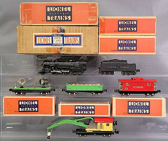 Gorgeous boxed Lionel prewar O gauge 193W work train (1 of 10)