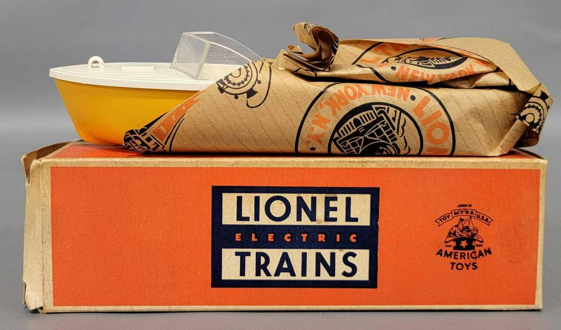 Lionel postwar separate sale 6801-60 boat in original (1 of 6)