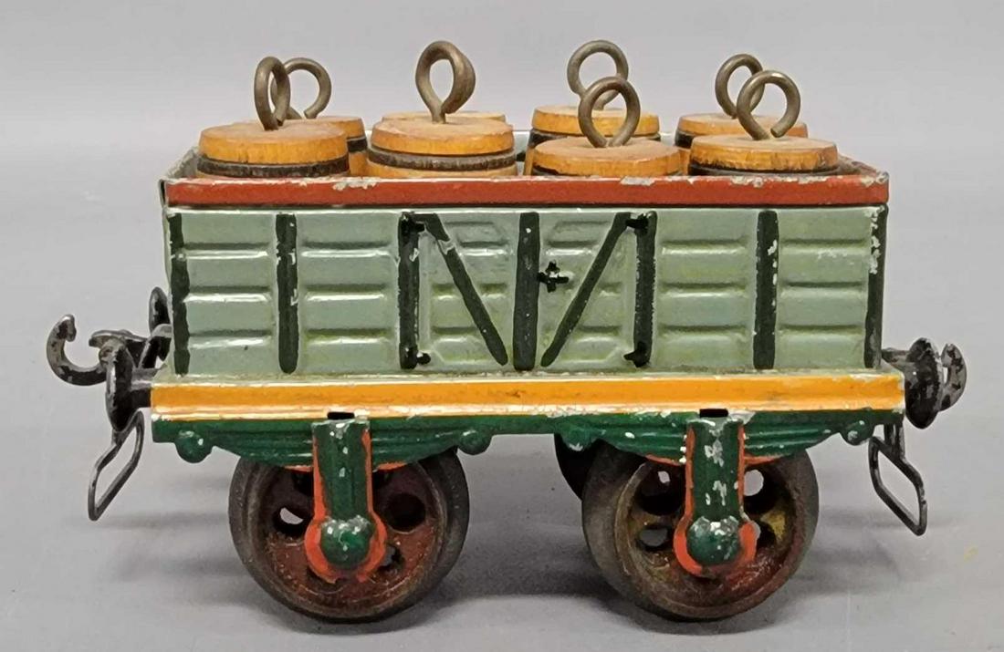 Marklin gauge I barrel gondola wagon (1 of 7)