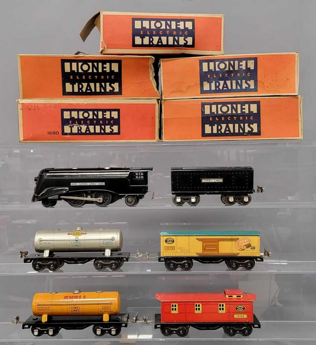 Lionel prewar O gauge repainted 1689E with original (1 of 6)