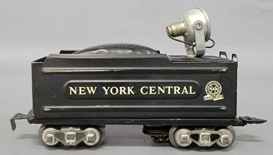 Marx 3/16 O gauge New York Central lighted tender (1 of 6)