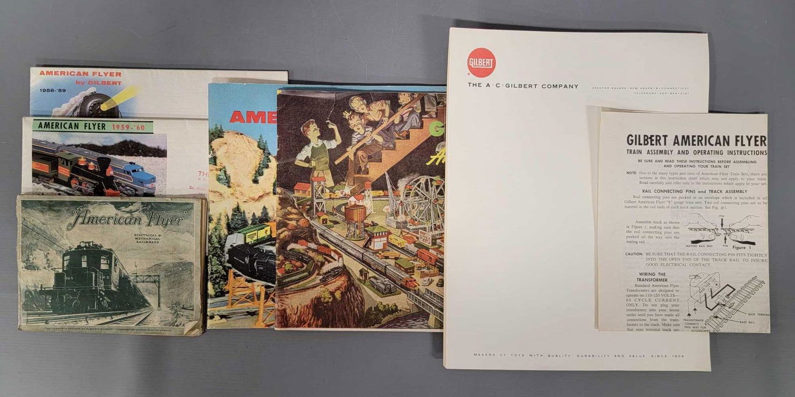 Group of American Flyer catalogs and stationery (1 of 5)