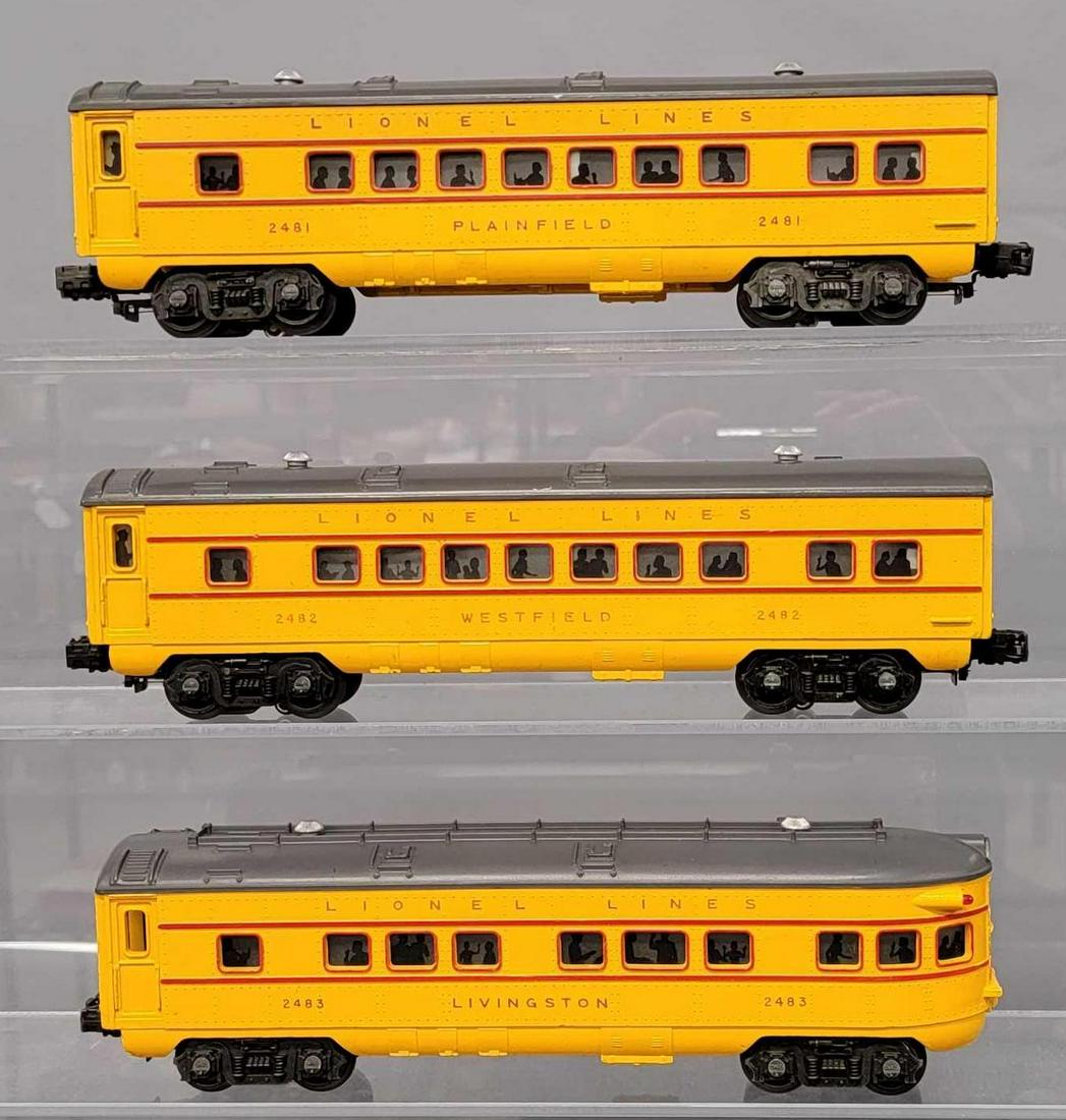 Lionel postwar O 50th anniversary passenger car set (1 of 6)