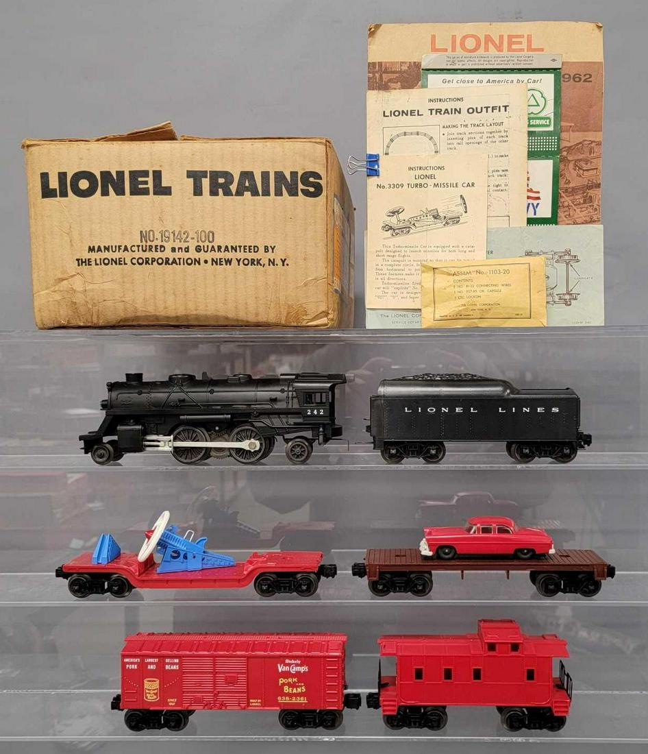 Boxed Lionel postwar O 19142-100 promotional set (1 of 13)