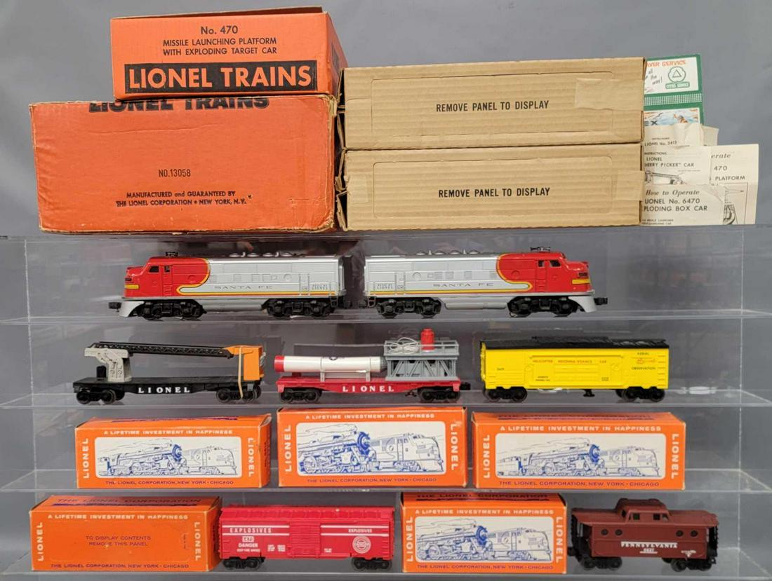 Unrun Lionel postwar O 13058 military set (1 of 18)