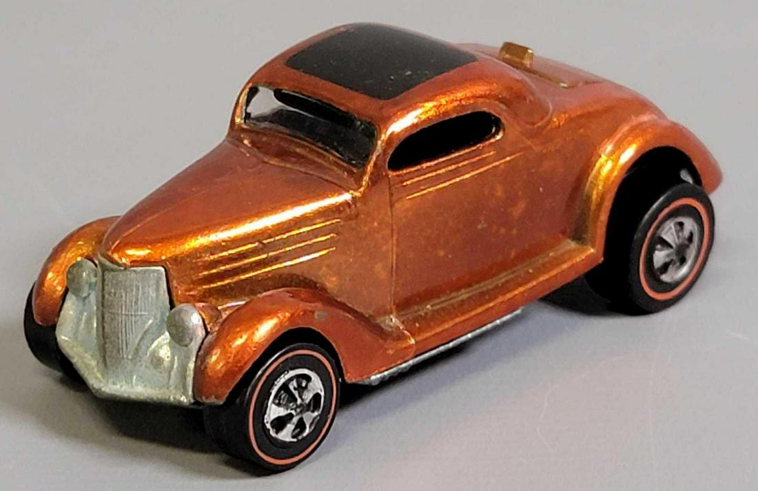 Hot Wheels Redline Orange Classic 36 Ford Coupe (1 of 8)