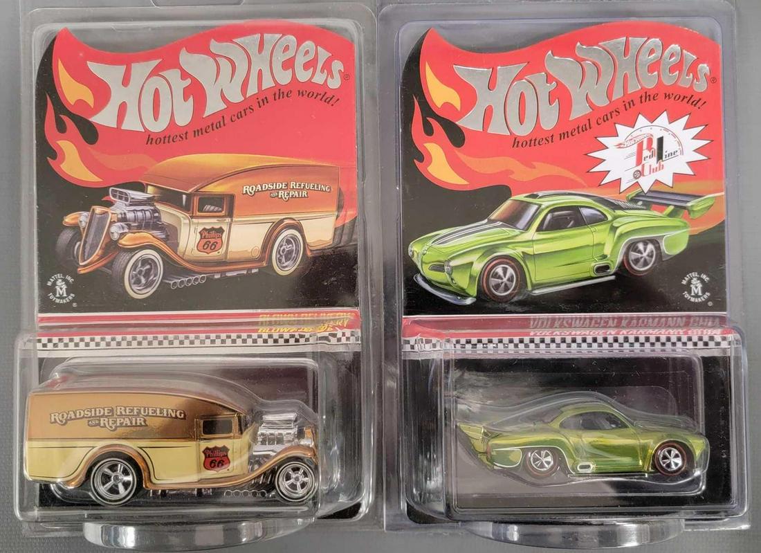 Group of two Hot Wheels RLC Volkswagen Karmann Ghia and (1 of 5)