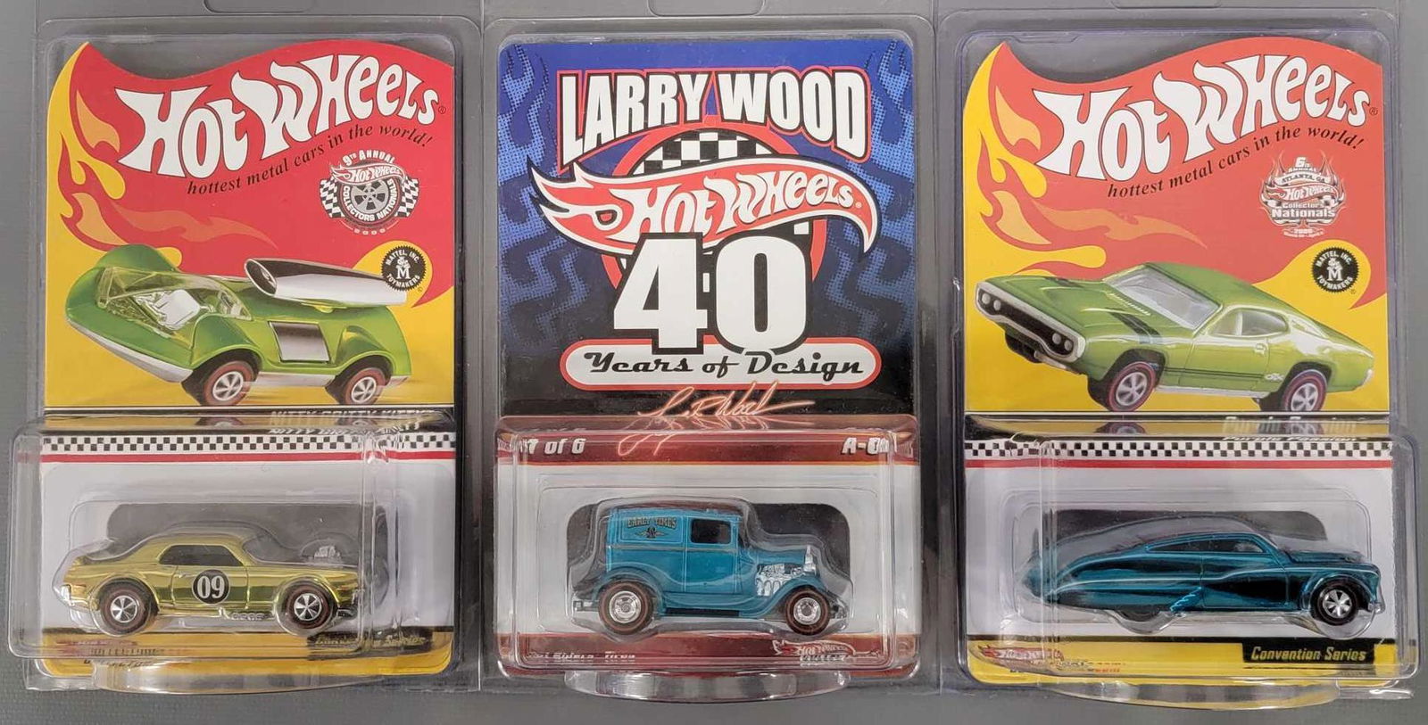 Group of three Hot Wheels RLC A-OK, Purple Passion and (1 of 5)