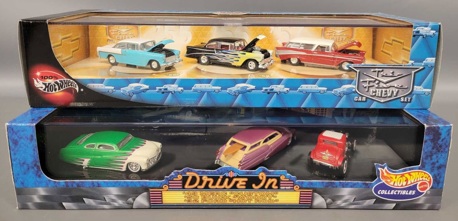 Group of two Hot Wheels Sealed Premium Box Sets Drive (1 of 7)