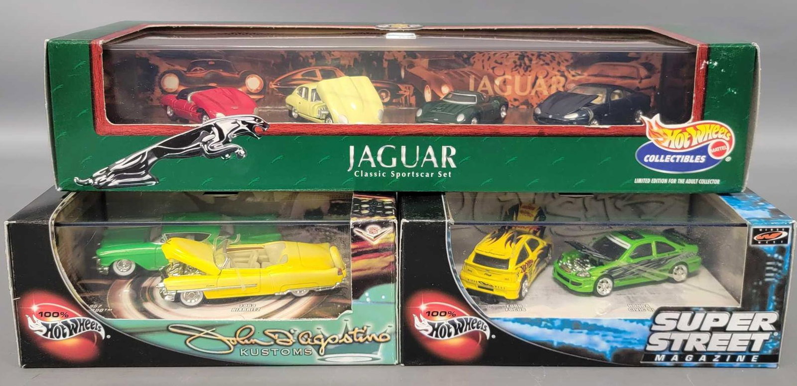 Group of three Hot Wheels Sealed Box Sets Super Street (1 of 9)