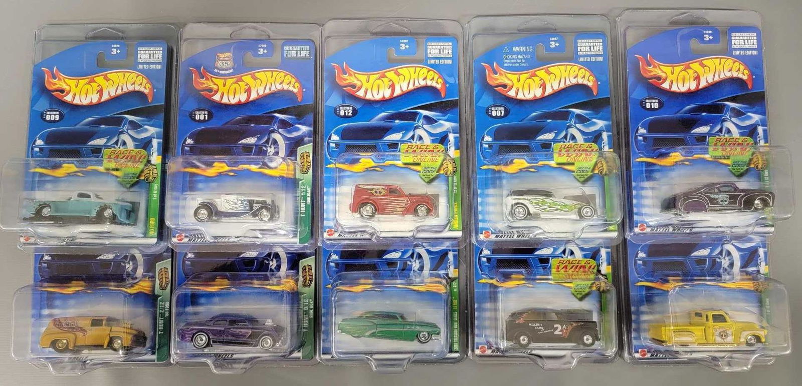 Group of ten Hot Wheels Treasure Hunt mixed year cars (1 of 6)