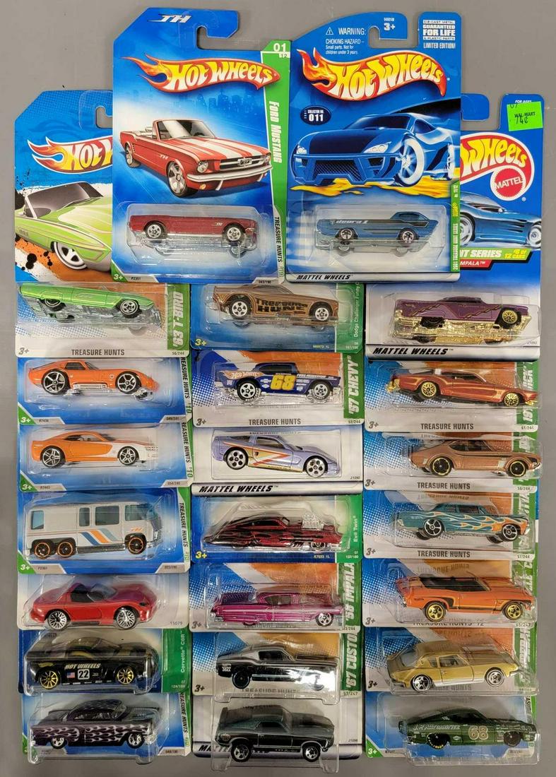 Group of twenty-three Hot Wheels Treasure Hunt mixed (1 of 3)