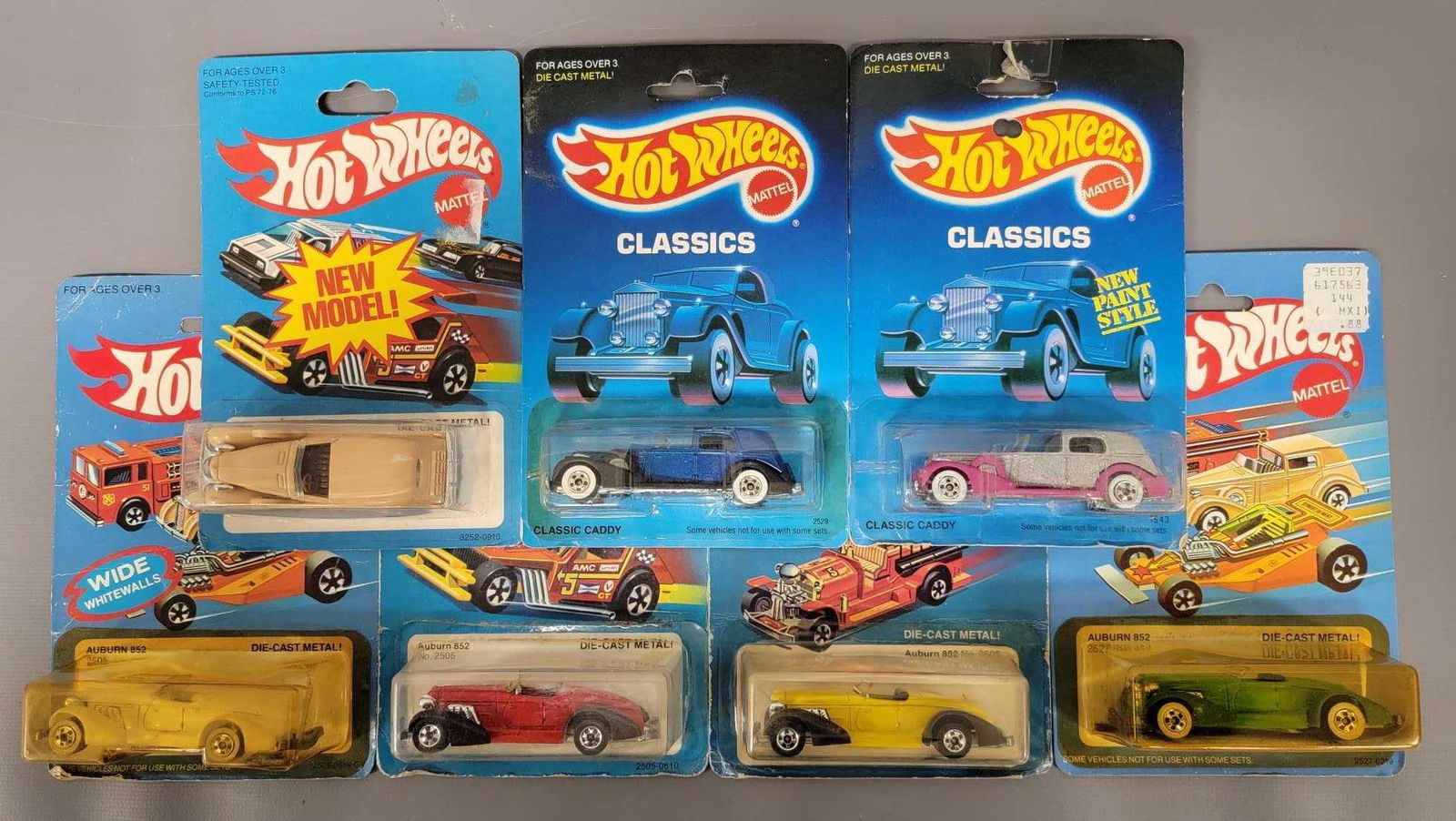 Group of seven Hot Wheels Blackwall cars on early 80's (1 of 4)